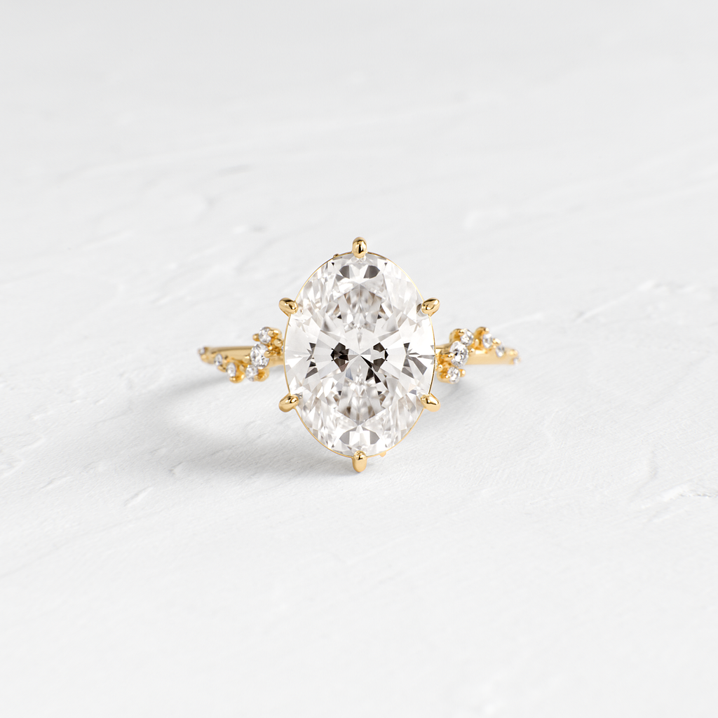 Wisteria Ring, Oval Cut | Melanie Casey