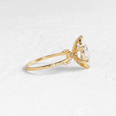Wisteria Ring, Oval Cut | Melanie Casey