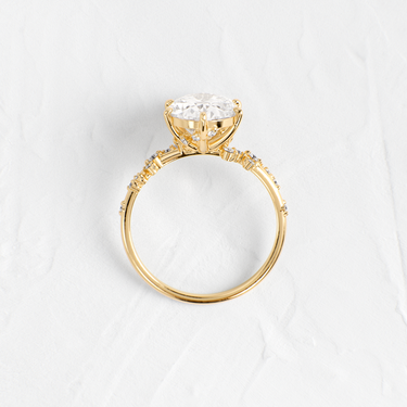 Wisteria Ring, Oval Cut | Melanie Casey