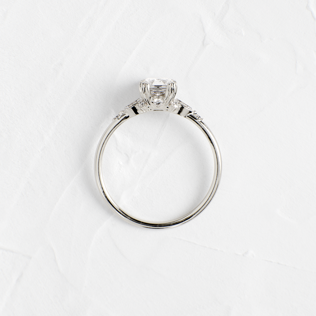 Arise Ring, Cushion Cut | Melanie Casey Jewelry
