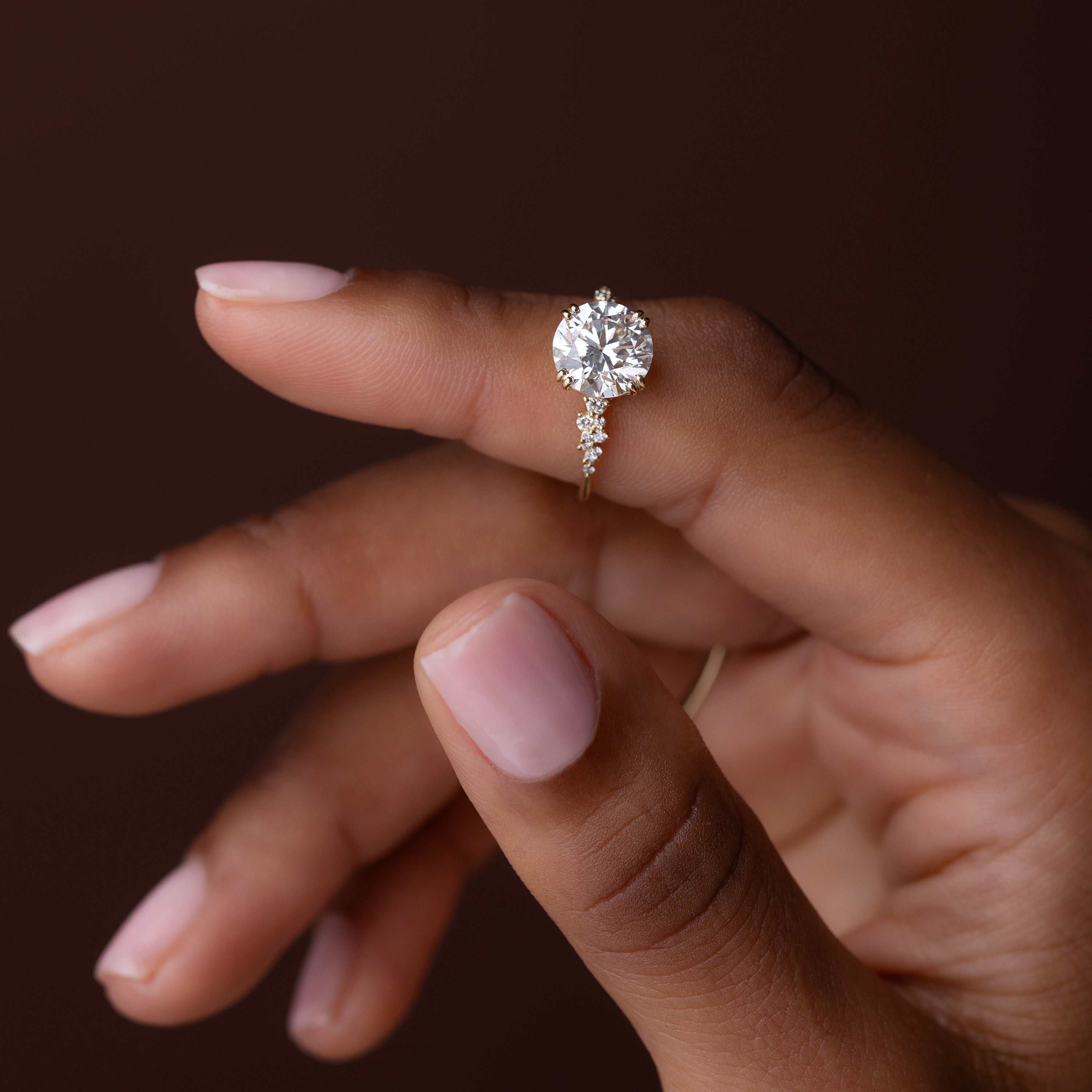 On The Horizon Ring, Round Cut | Melanie Casey Fine Jewelry