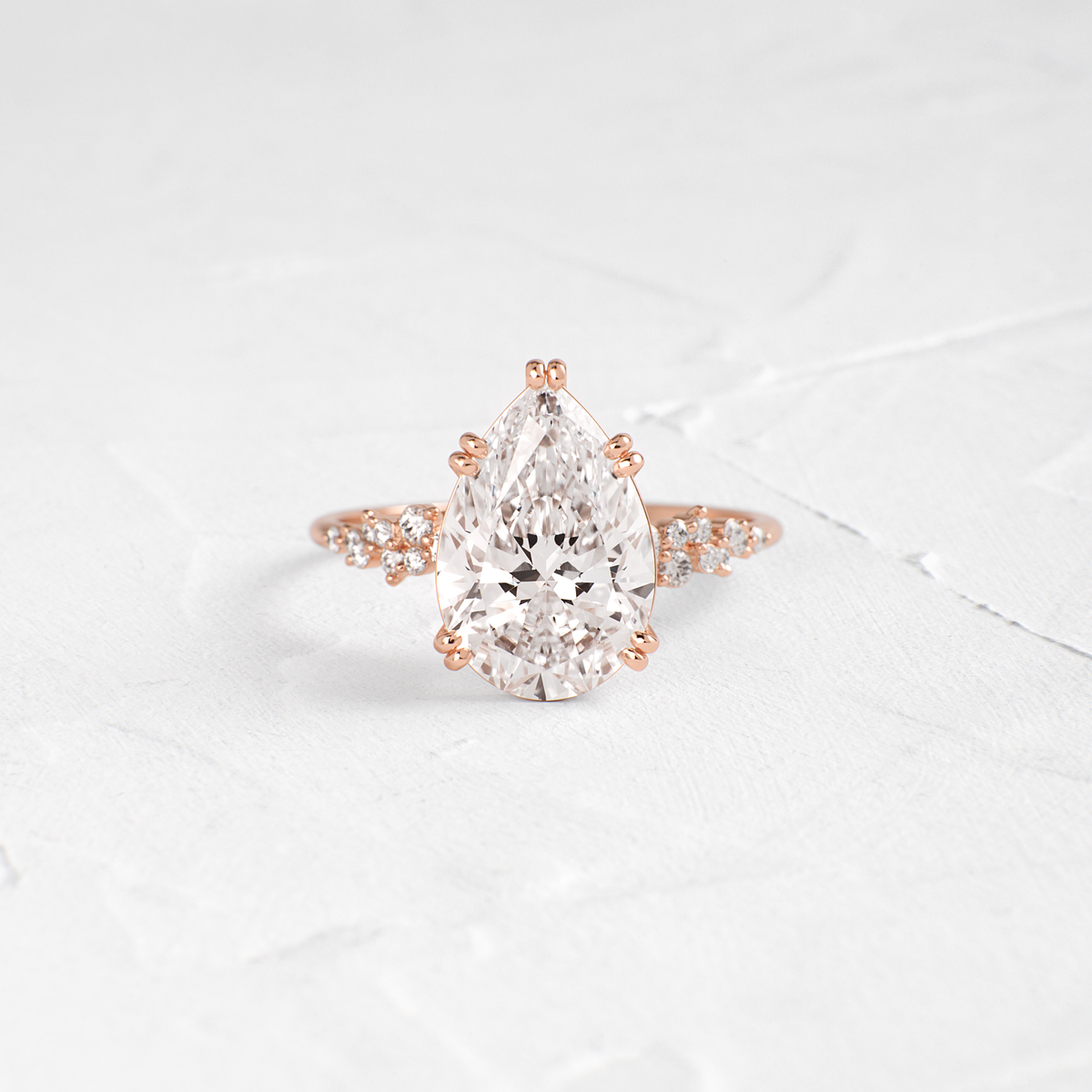 On The Horizon Ring, Pear Cut | Melanie Casey Jewelry