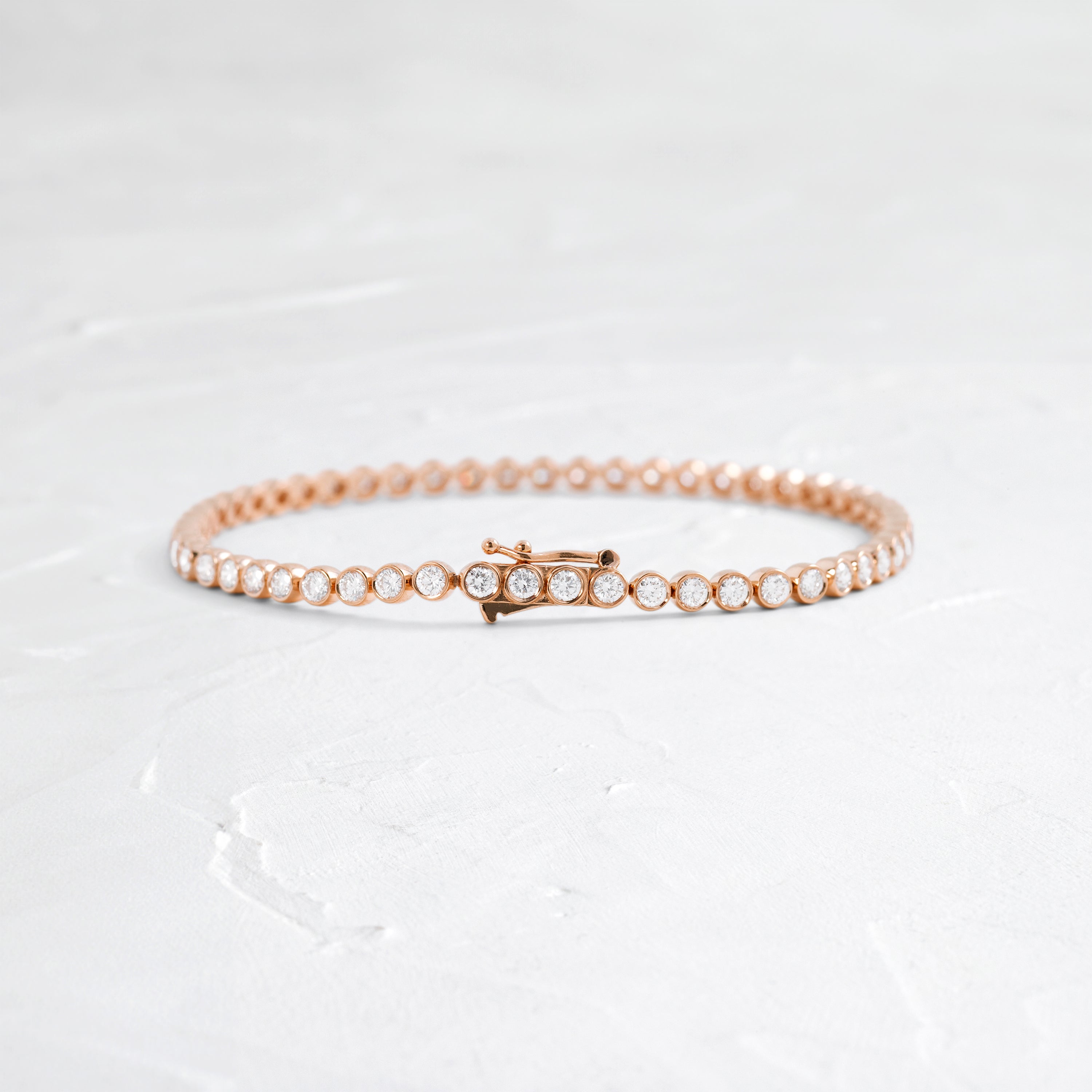 Bezel Tennis Bracelet | Melanie Casey Fine Jewelry