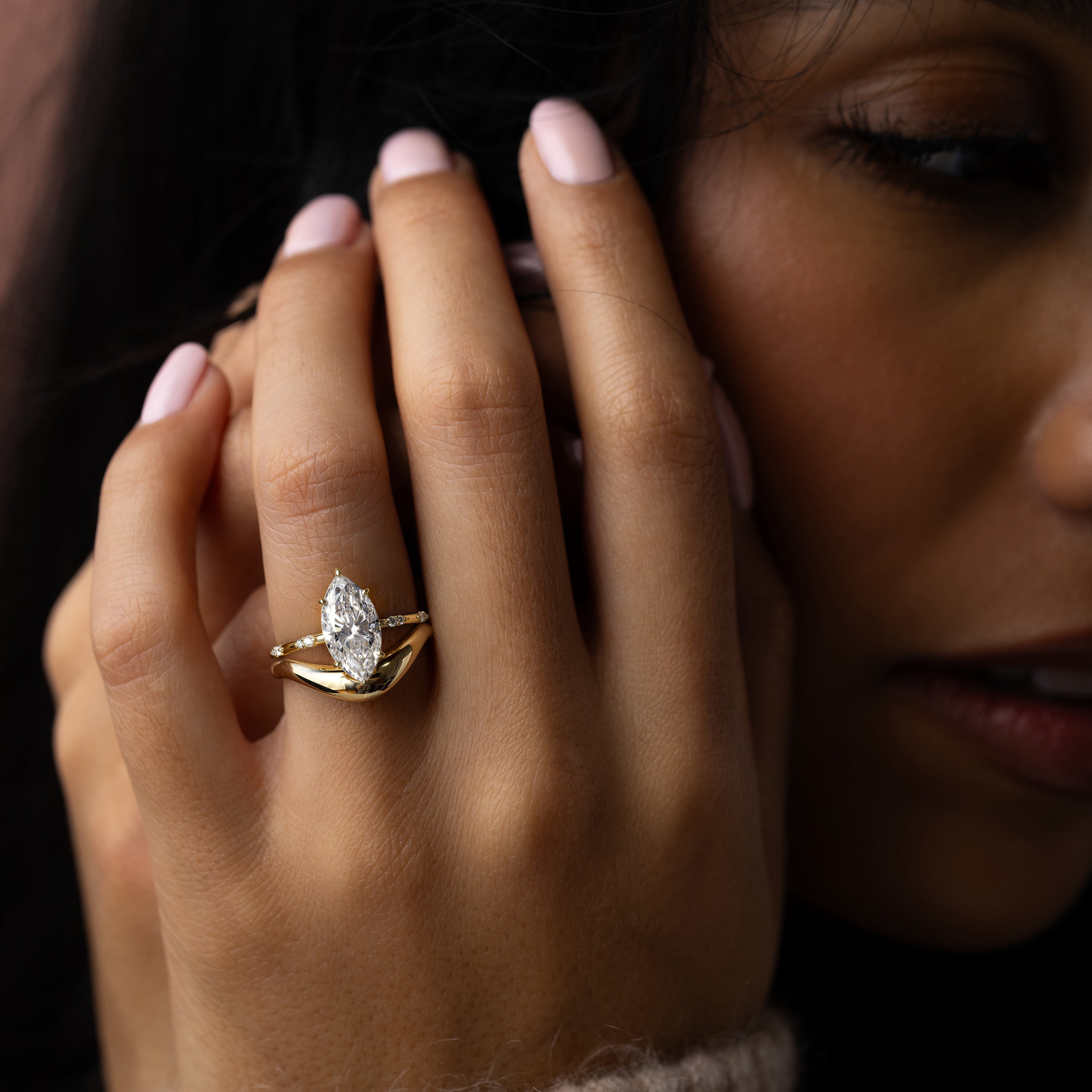 Bright Side Ring, Marquise Cut | Melanie Casey Fine Jewelry