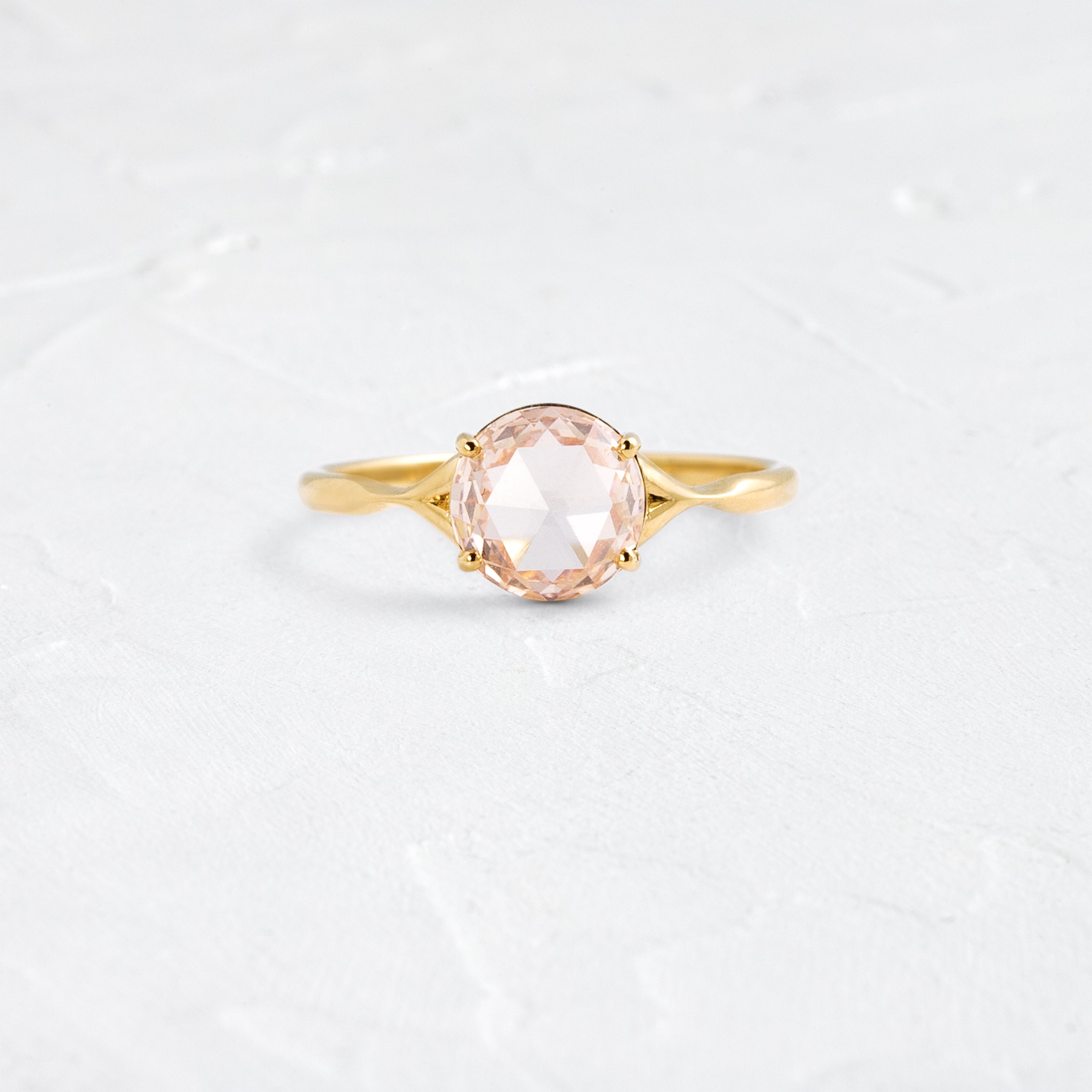 Corset Ring, 1.01ct. Lab-Grown Pink Diamond | Melanie Casey Jewelry