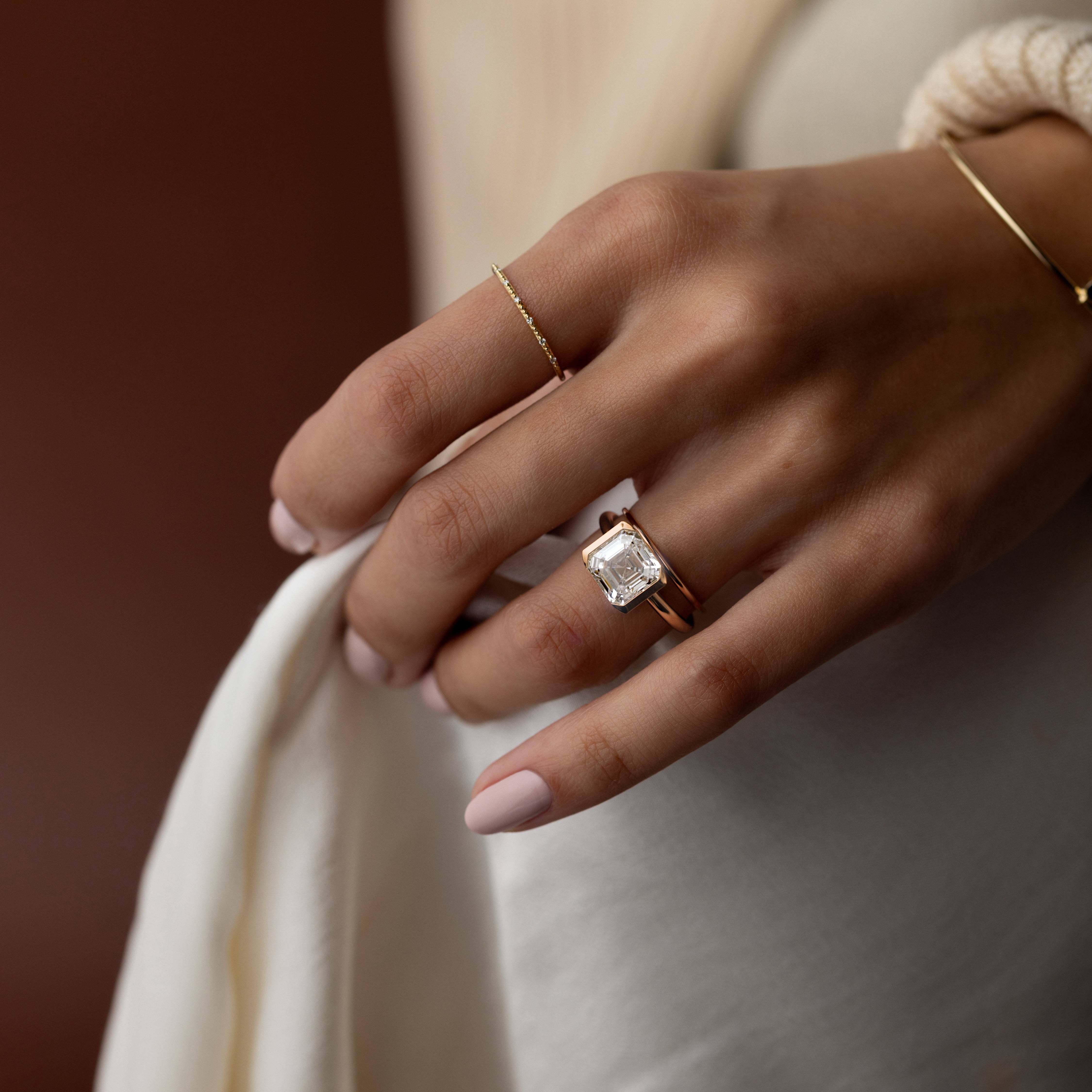 Stanza Ring, Asscher Cut - Melanie Casey