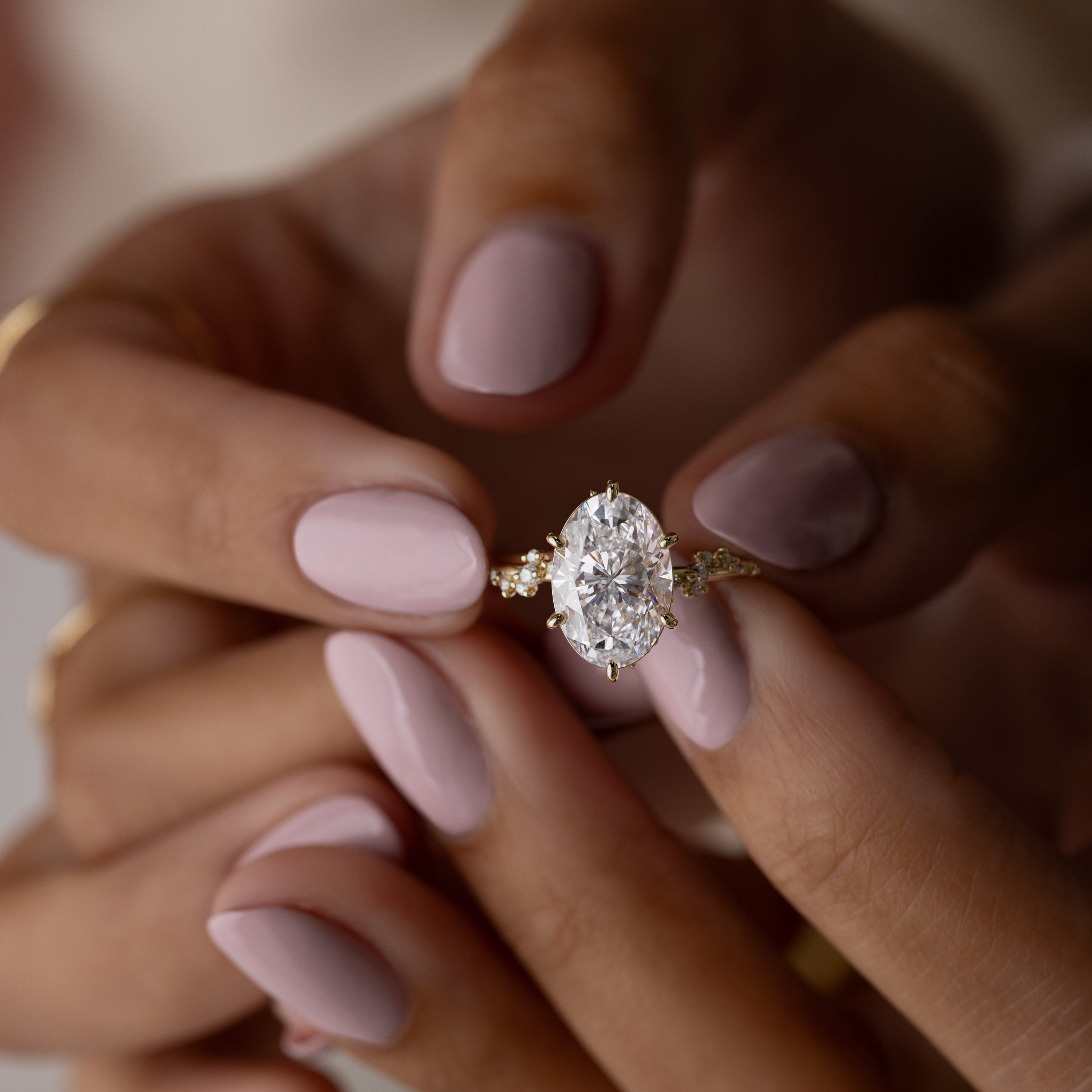 Wisteria Ring, Oval Cut | Melanie Casey