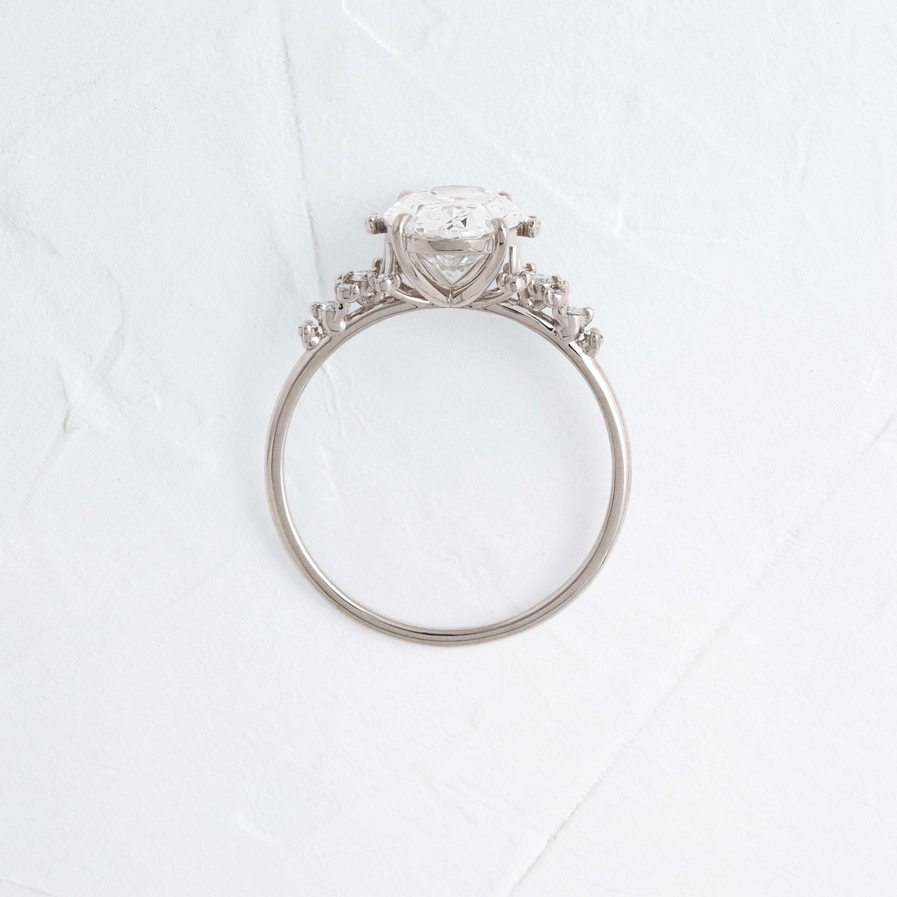 Tapestry Ring, Oval Cut | Handcrafted Engagement Ring | Melanie Casey