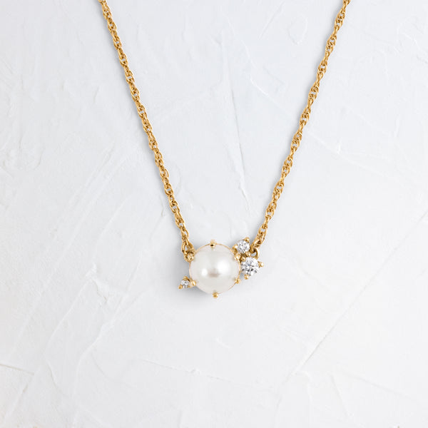 Pearl Flurry Necklace - In Stock | Melanie Casey Fine Jewelry