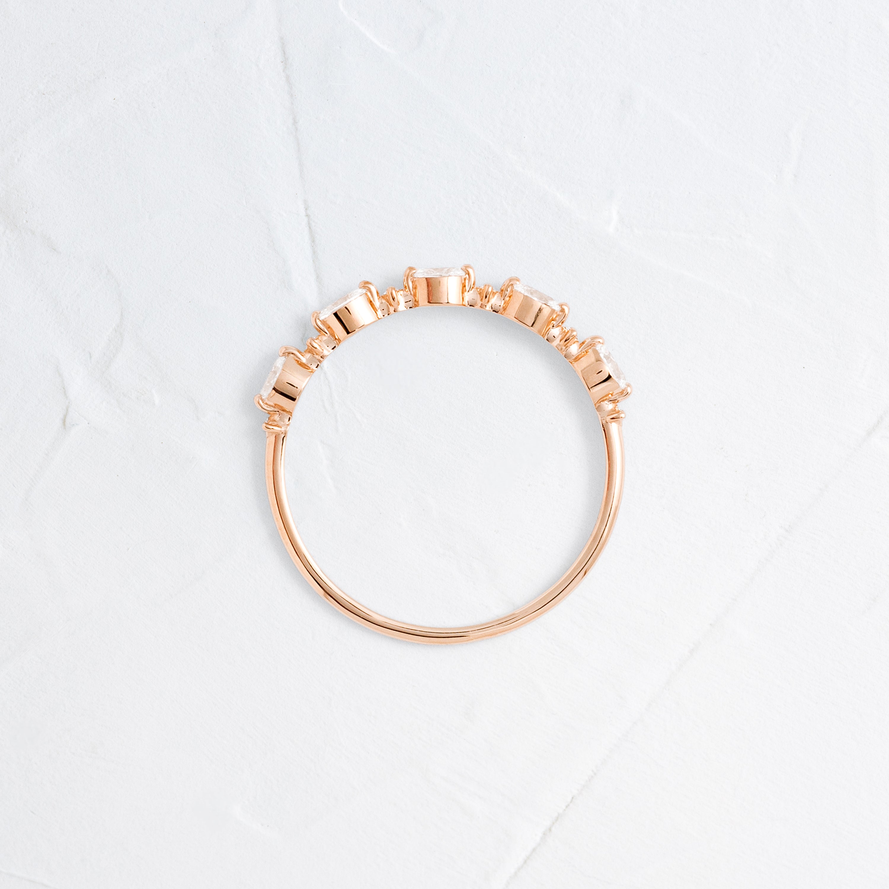 Interlace Band in Oval Cut | Melanie Casey