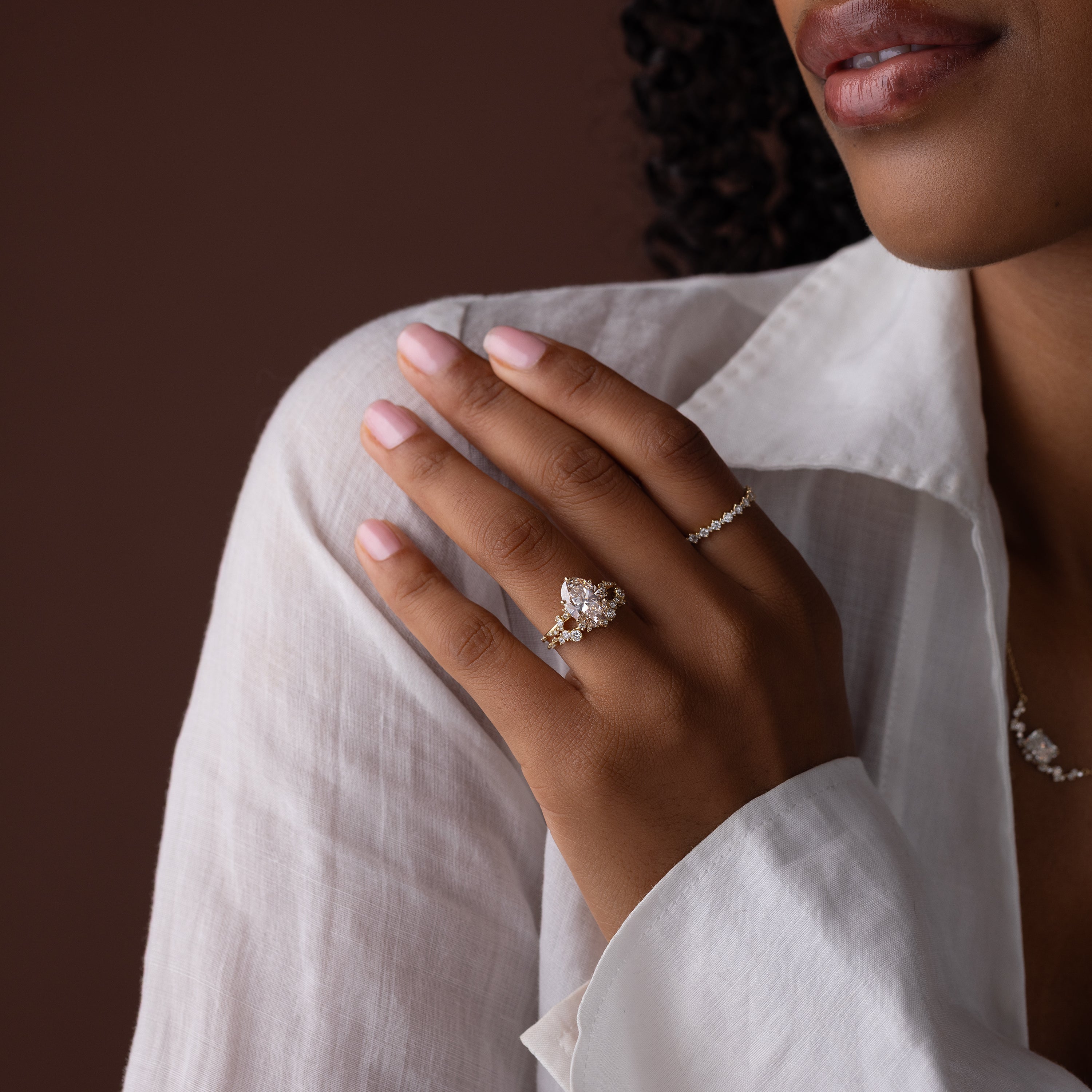 Wisteria Ring, 3.01ct. Lab-Grown Pink Diamond | Melanie Casey Fine