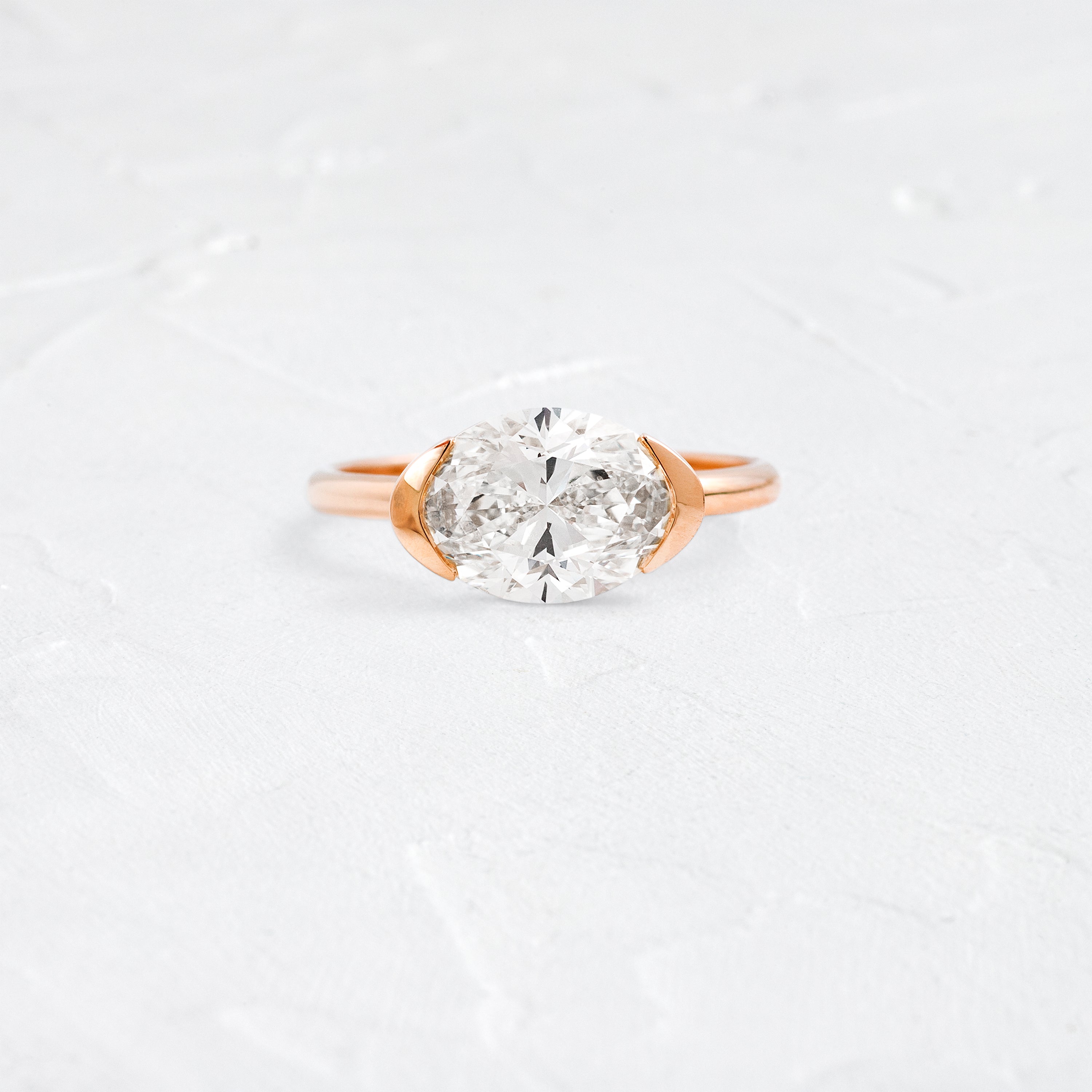 Stanza Ring, Oval Cut - Melanie Casey