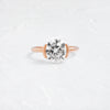 Stanza Ring, Round Cut (14k Rose Gold)