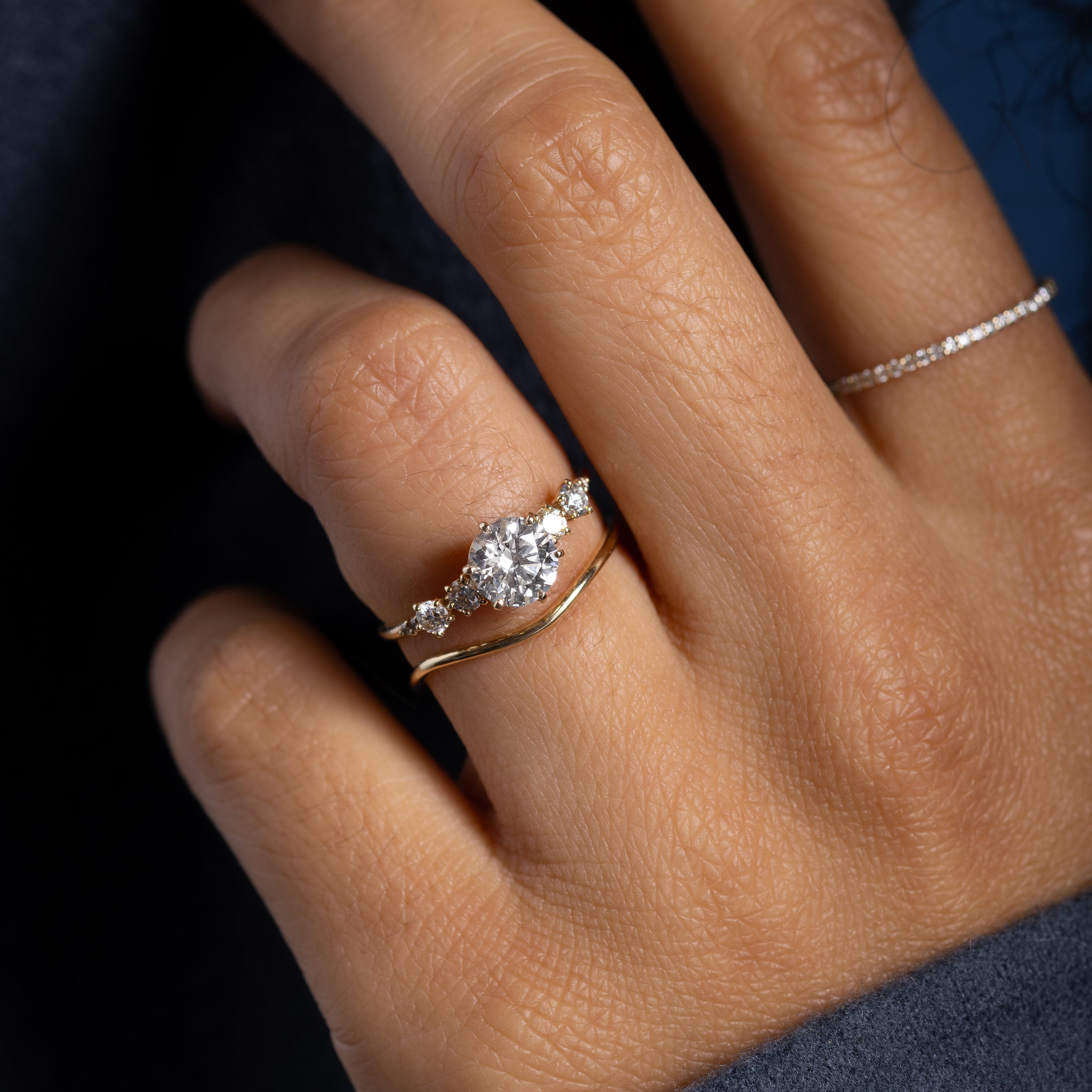 Coda Ring, Round Cut | Engagement Ring from Melanie Casey Fine Jewelry Coda Ring, Round Cut | Engagement Ring from Melanie Casey Fine Jewelry