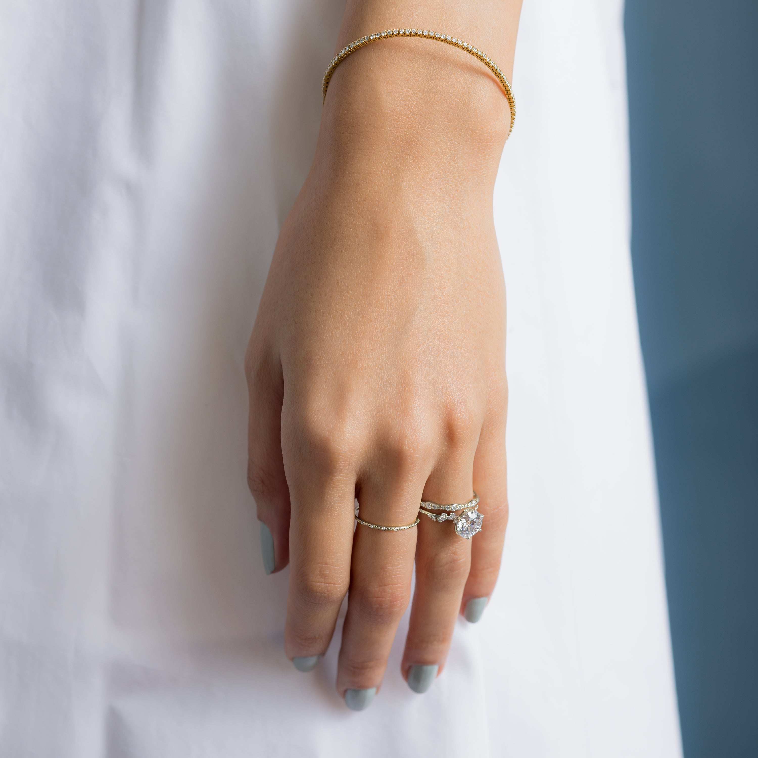 Wisteria Ring, 2.51ct. Natural Round Cut | Melanie Casey Fine Jewelry