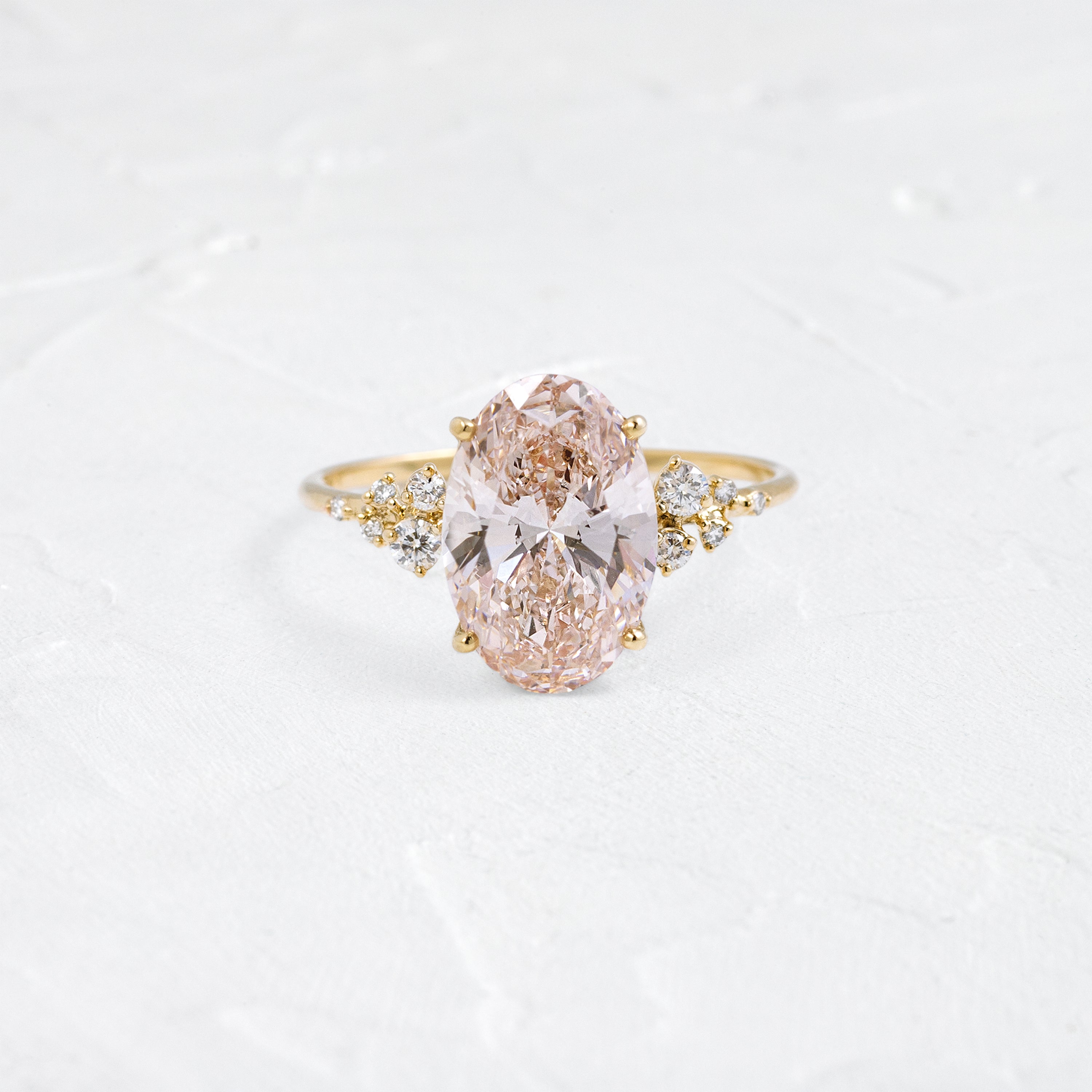 Snowdrift Ring, 3.08ct. Lab-Grown Pink Diamond | Melanie Casey