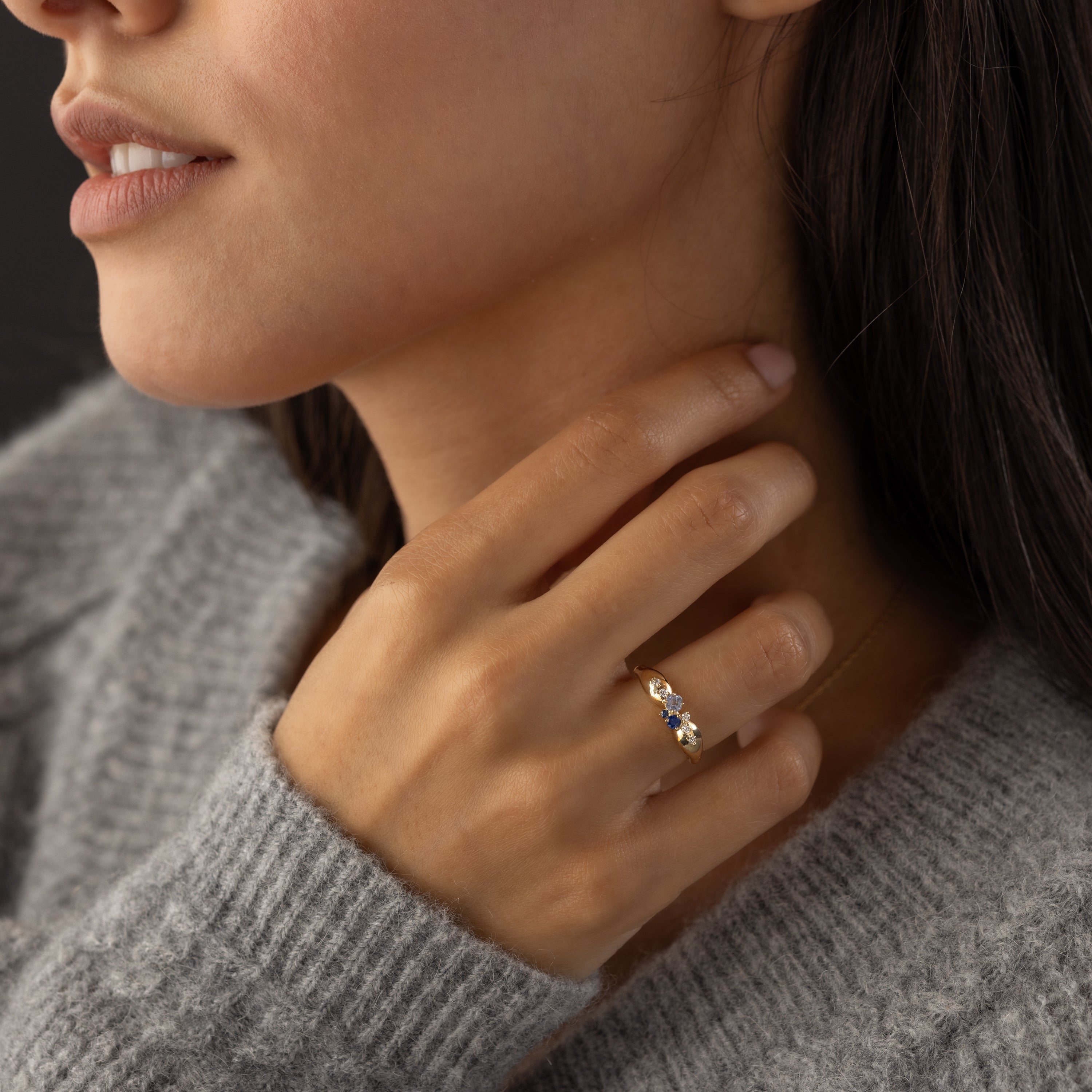 Pinched Band in Lilac | Melanie Casey Jewelry