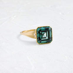 Elixir Ring, 5.08ct. Lab-Grown Green Diamond - OOS