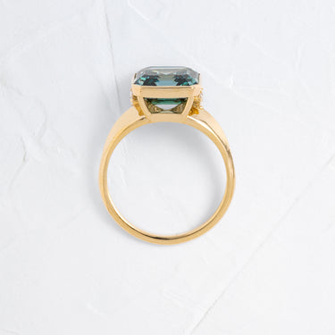 Elixir Ring, 5.08ct. Lab-Grown Green Diamond - OOS