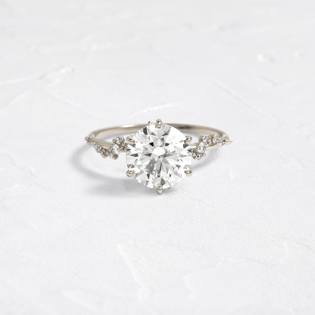 Wisteria Ring, 2.51ct. Natural Round Cut