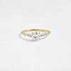 Vibrato Ring, 0.51ct. Princess Cut (14k Yellow Gold)