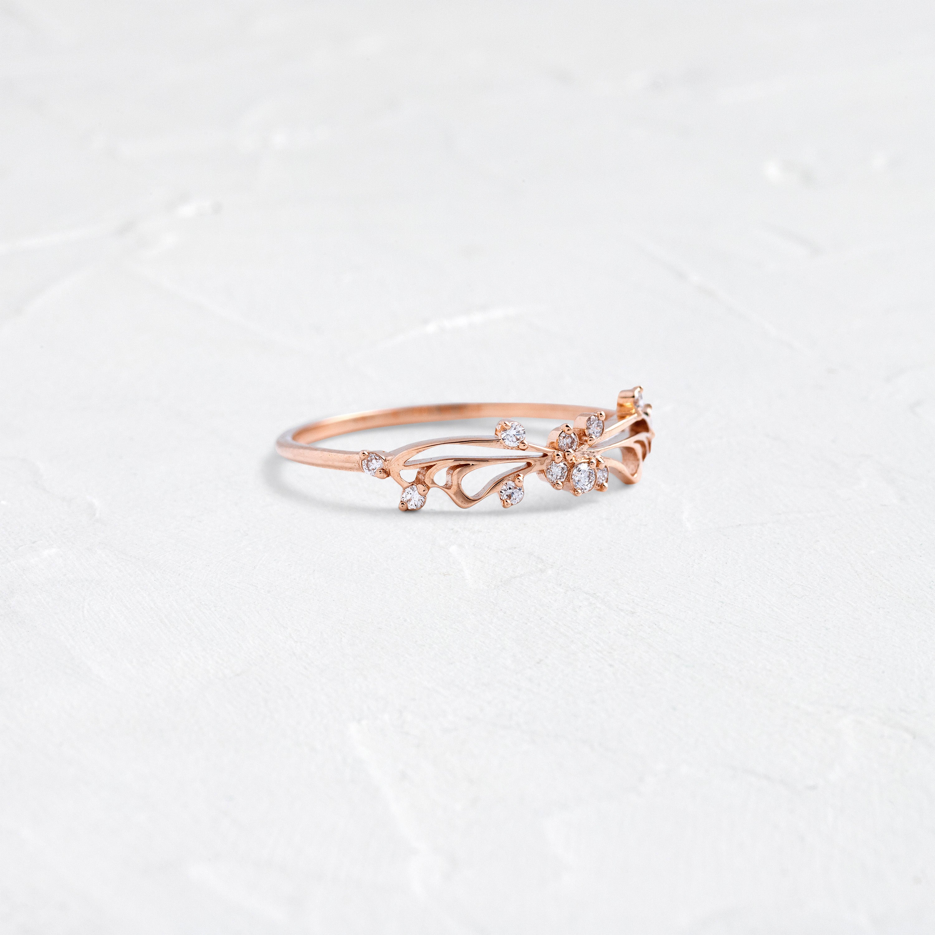 Diamond Small Changes Ring | Melanie Casey Fine Jewelry