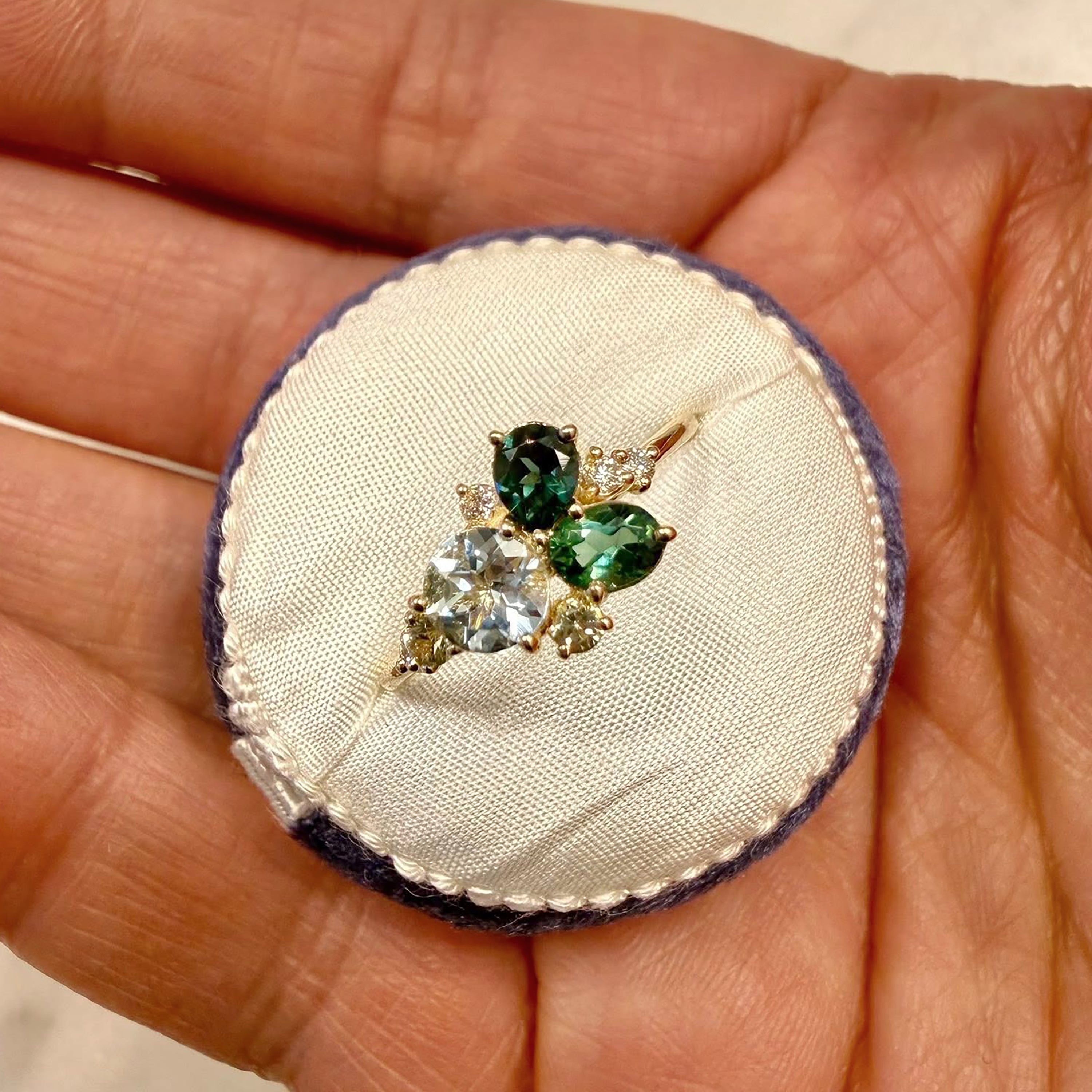Underwater Garden Ring, Reimagined | Melanie Casey Fine Jewelry