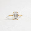 Whisper Ring, Emerald Cut (14k Yellow Gold)