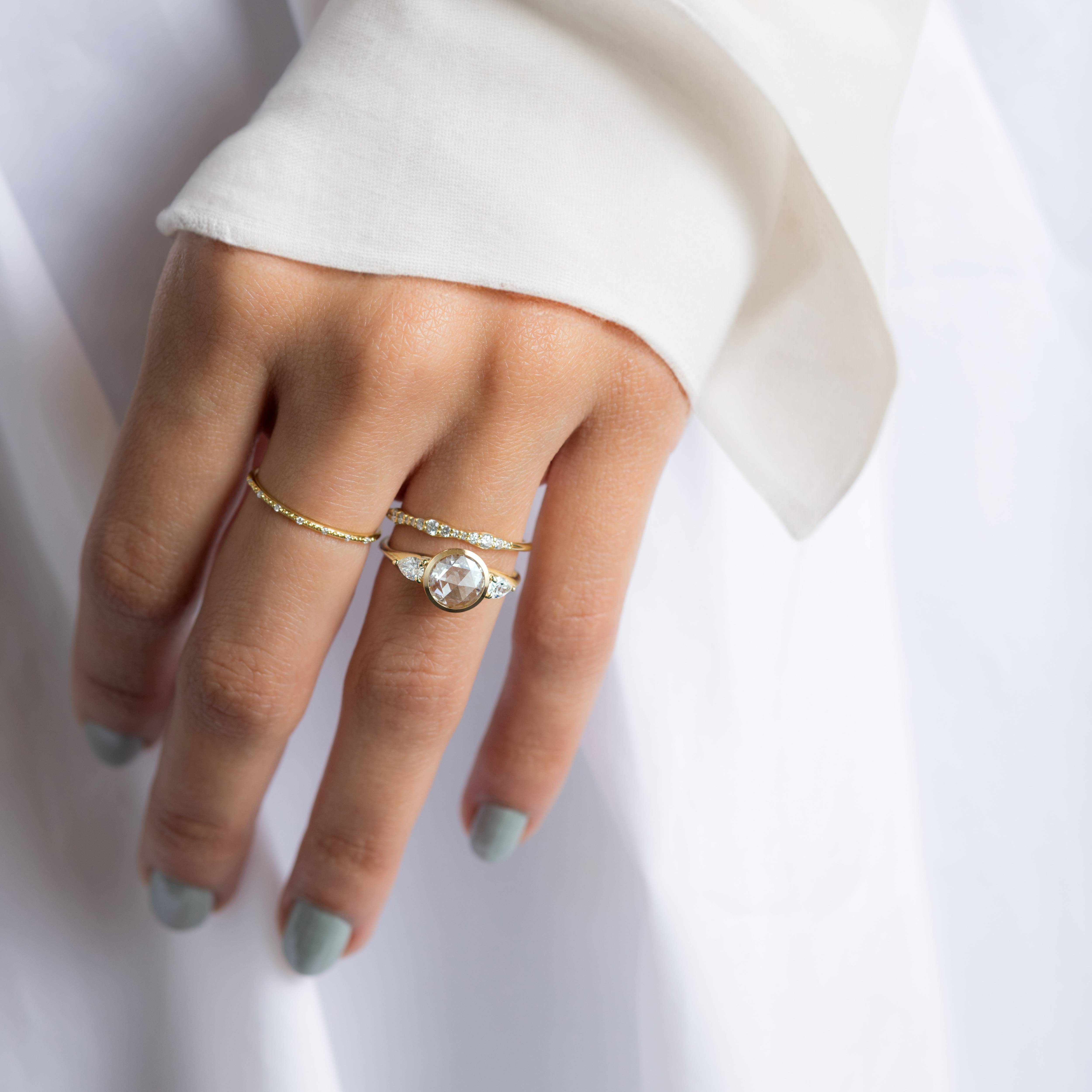 Ascent Ring, Rose Cut | Melanie Casey