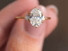 Zoom in on Duet Ring, 1.80ct. Natural Oval Cut