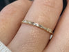 Zoom in on Morse Code Ring: LOVE (14k Yellow Gold)