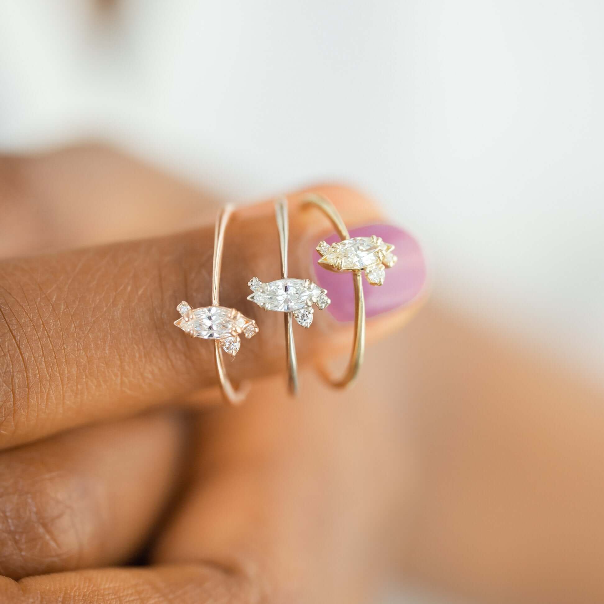 merknaam water koolhydraat Diamond Ember Ring | Gold Engagement Ring | Melanie Casey Fine Jewelry