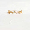Lace Edge Ring (Demi, 14k Yellow Gold)