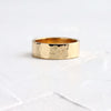 Hammered Band (14k Yellow Gold, 6mm)