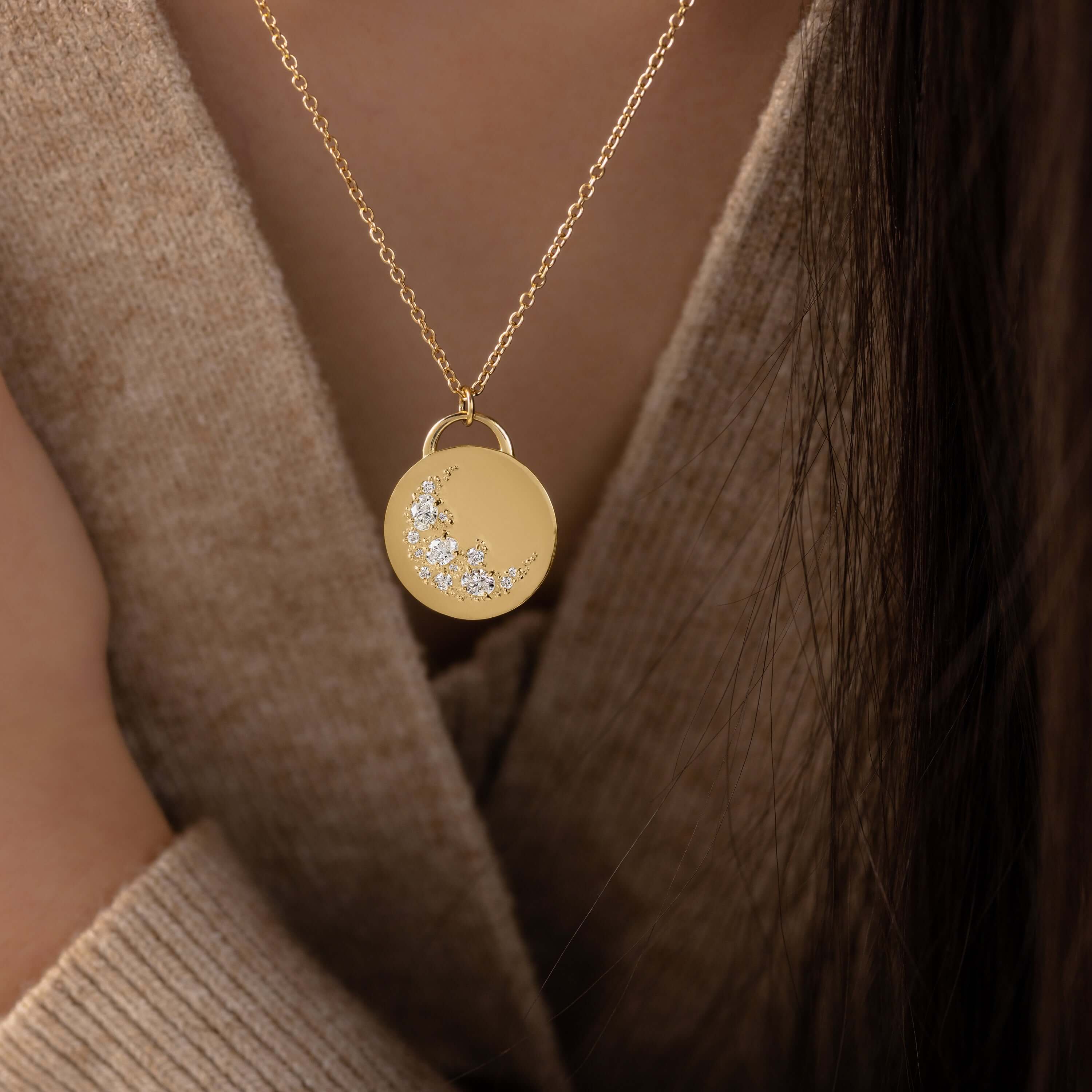 Skyward Necklace | 14k Gold Pendant | Melanie Casey
