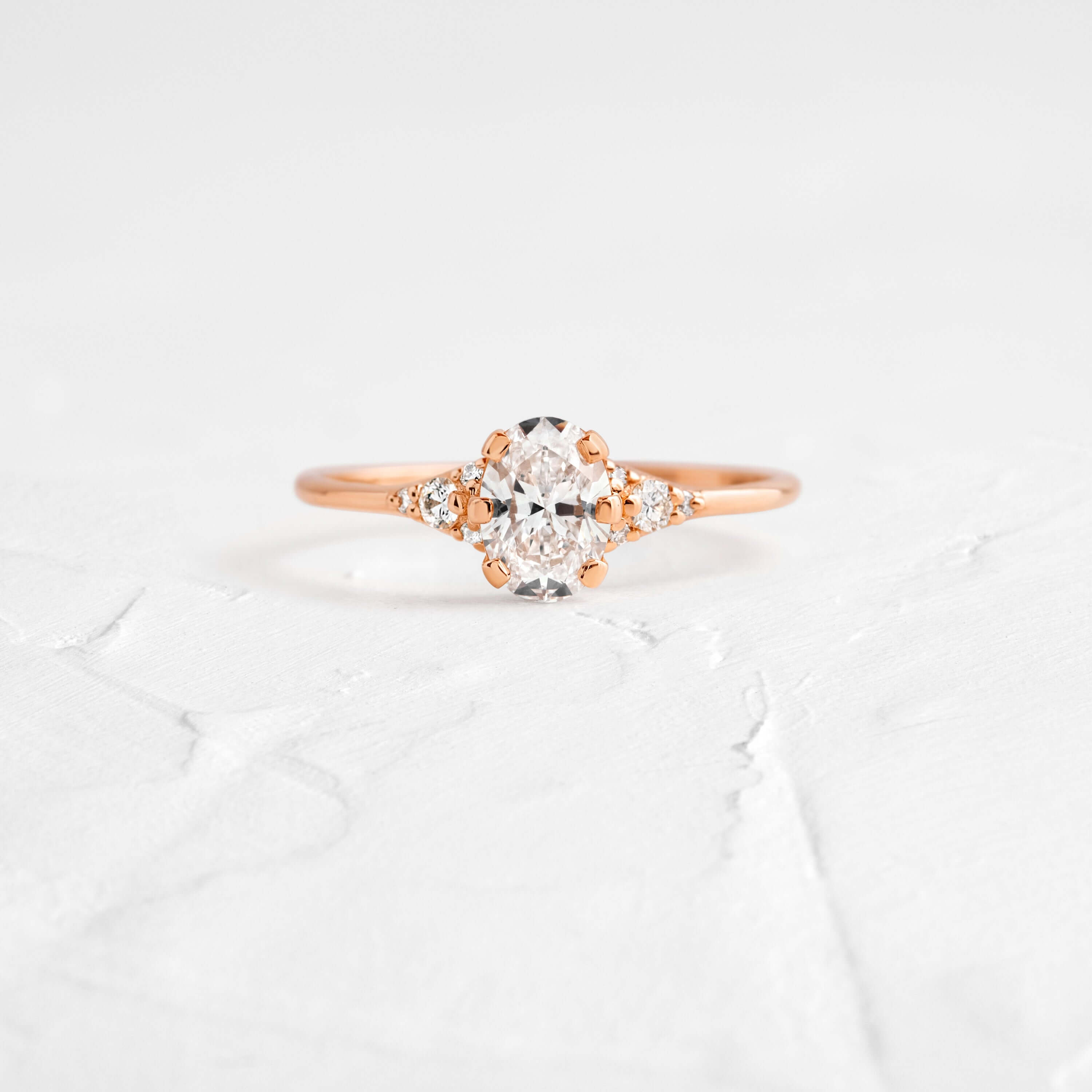 Oval Lady's Slipper Ring | Engagement Ring from Melanie Casey