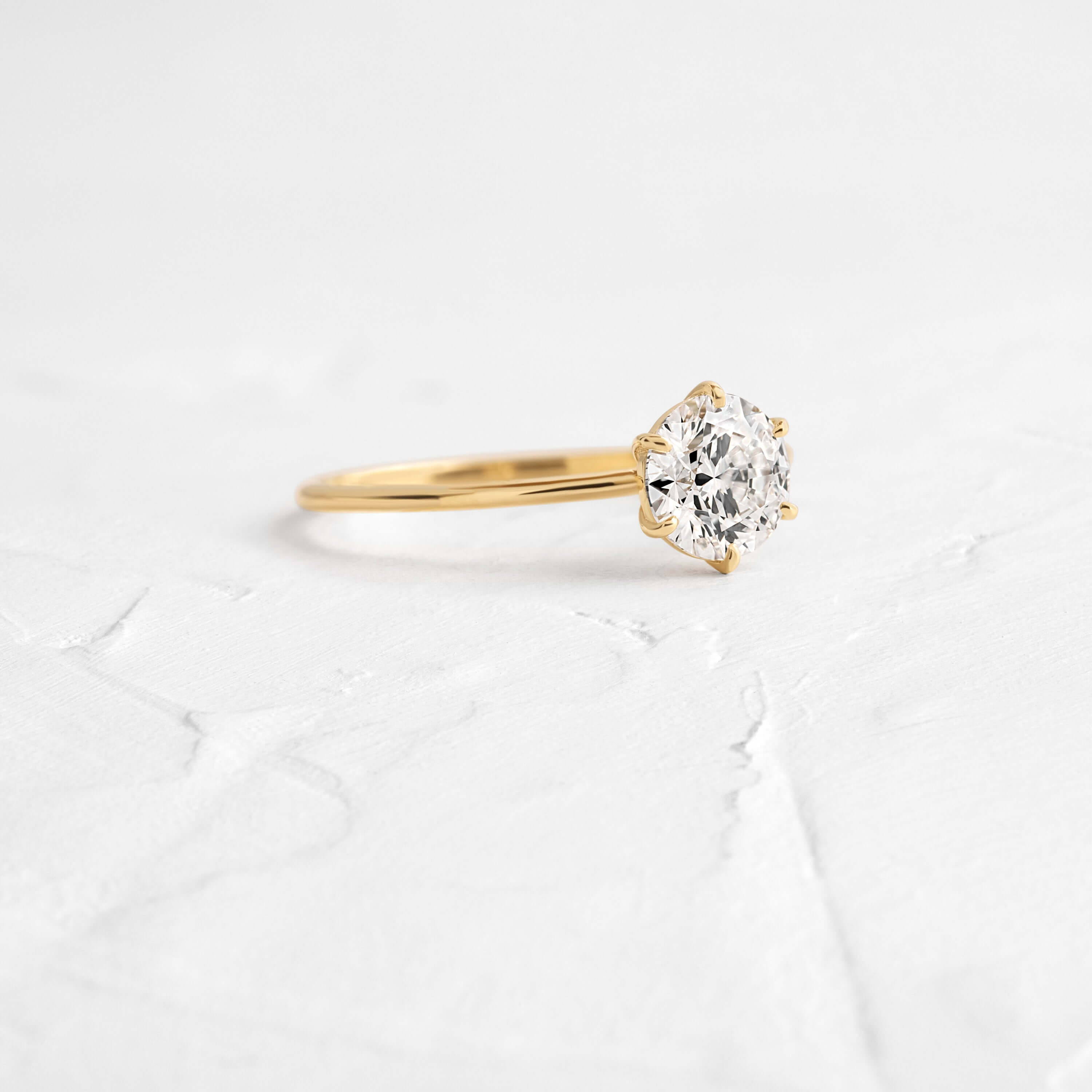 Whisper Ring, Round Cut - Melanie Casey
