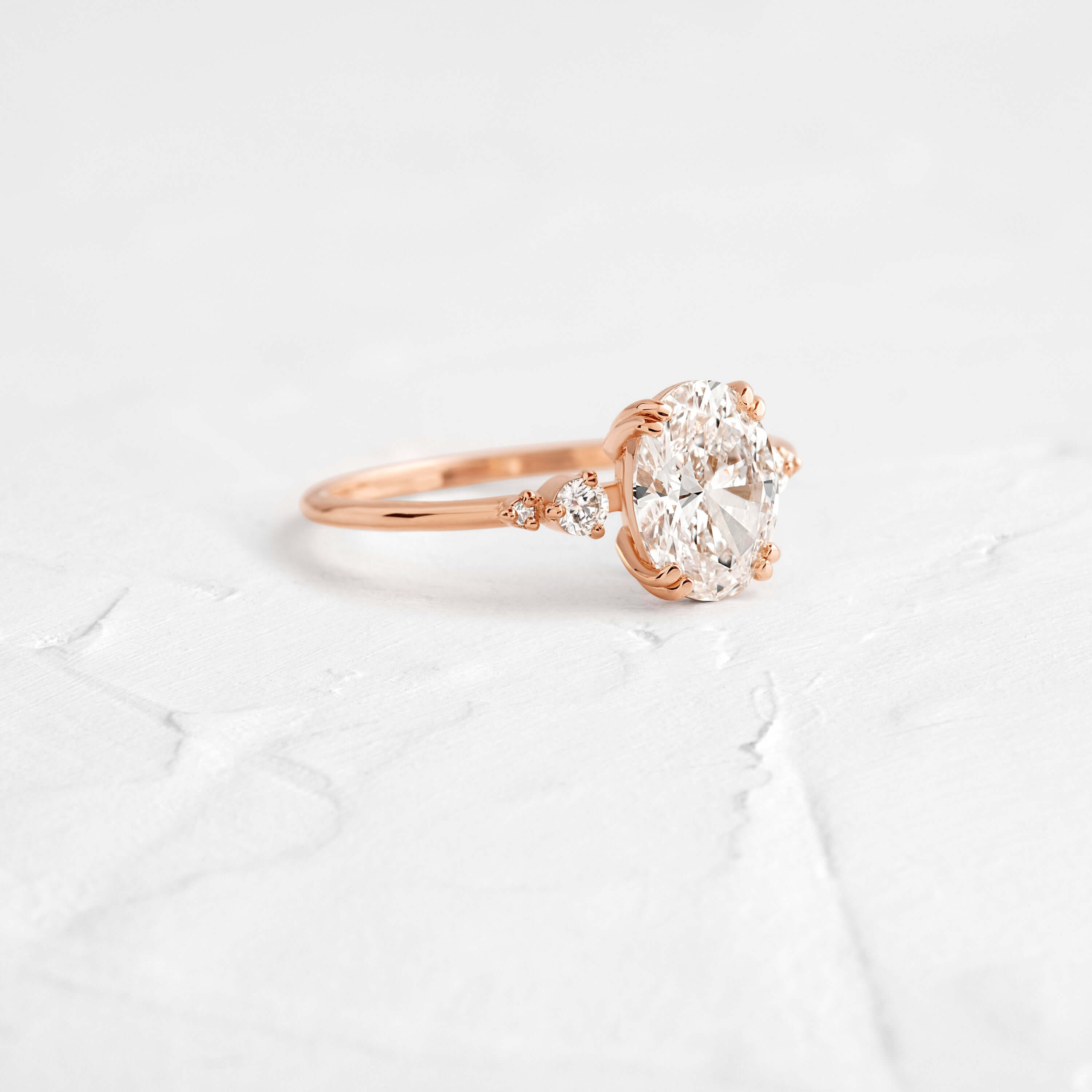 Pictorial Ring, Oval Cut | Melanie Casey Fine Jewelry | Engagement Ring