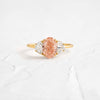 Eclipse Ring, 1.5ct. Pink Diamond (14k Yellow Gold)