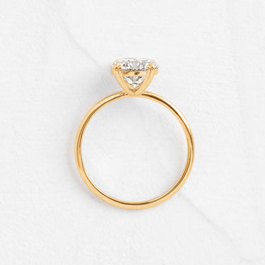 Orecchini pendenti a goccia con taglio rotondo da 0,10 ct di moissanite VVS1, in oro bianco 14 carati su argento sterling 925, regalo per San Valentino - Italia Orecchini pendenti a goccia con taglio rotondo da 0,10 ct di moissanite VVS1, in oro bianco 14 carati su argento sterling 925, regalo per San Valentino - Italia