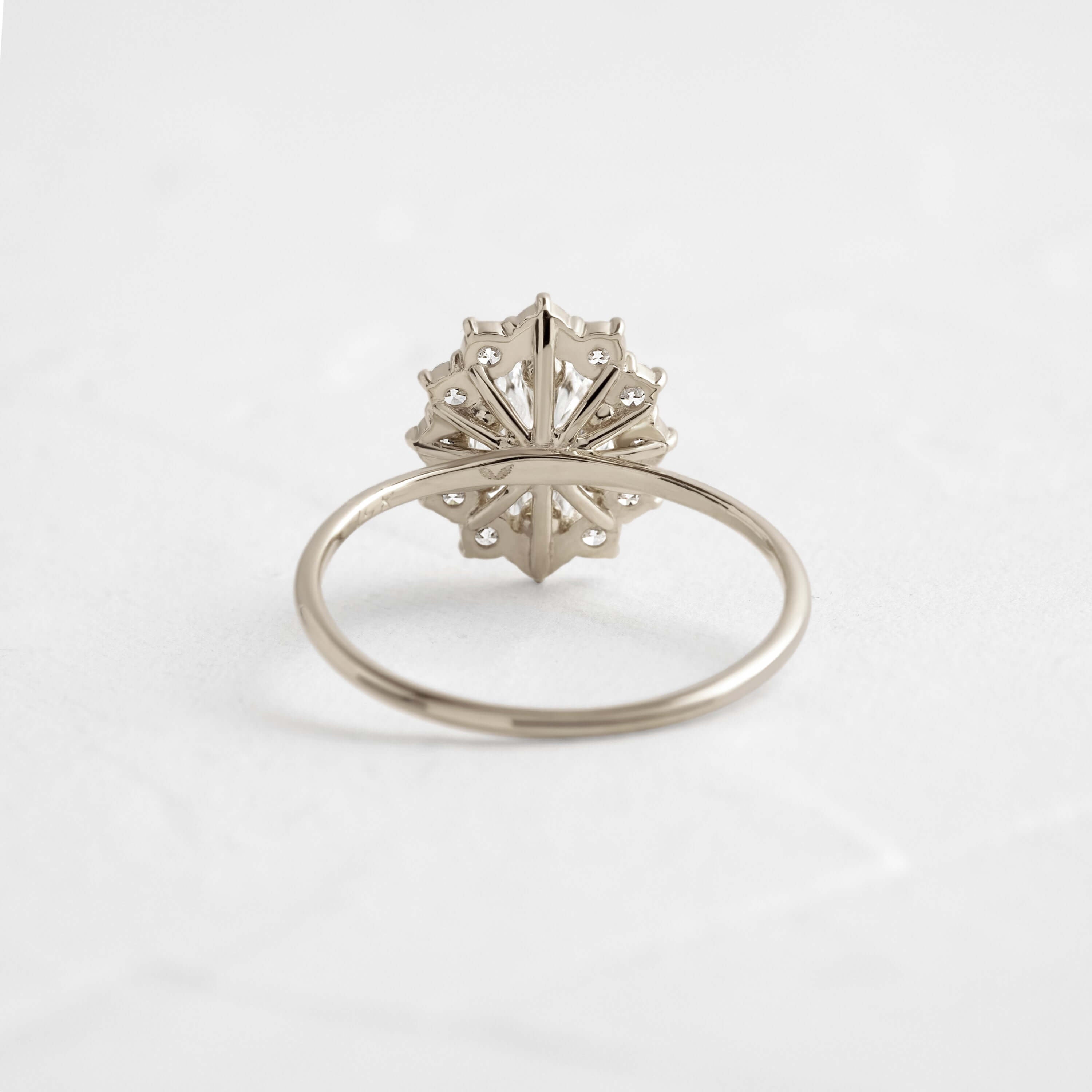 CTHY「ELLIPSE RING by Silver925」 2連15号 Helio Ring, Oval Cut | Melanie Casey Fine Jewelry