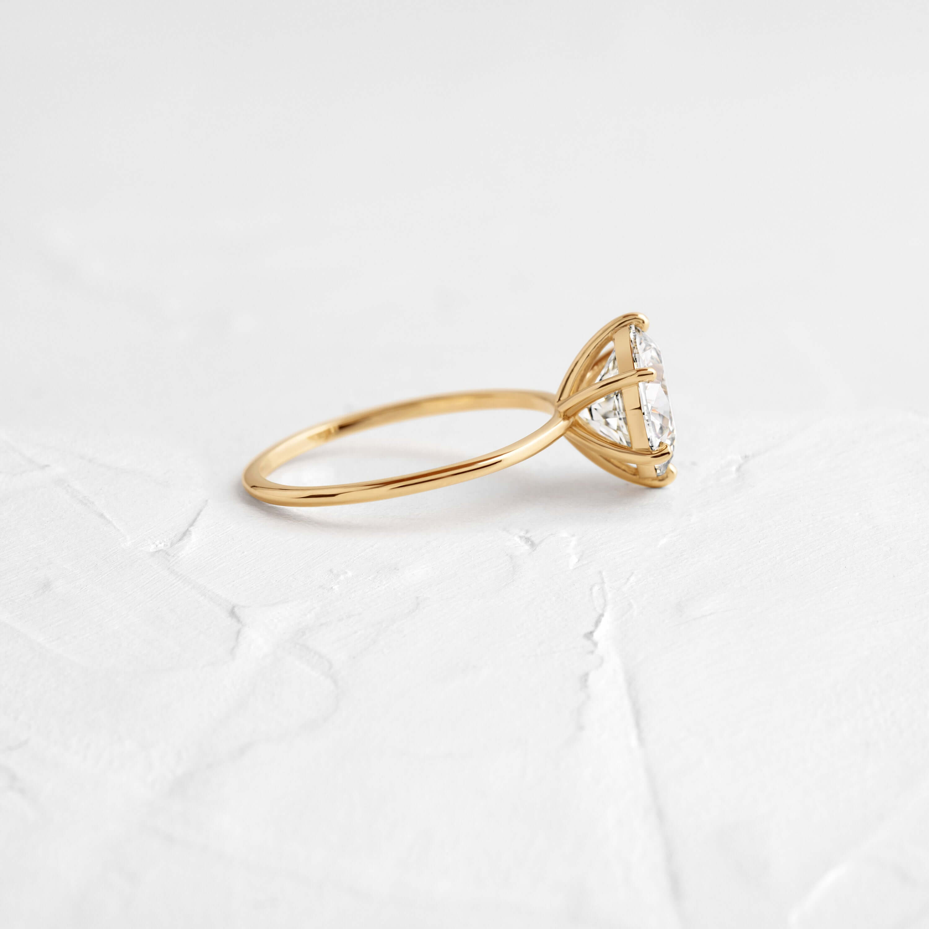 Whisper Ring, Round Cut - Melanie Casey