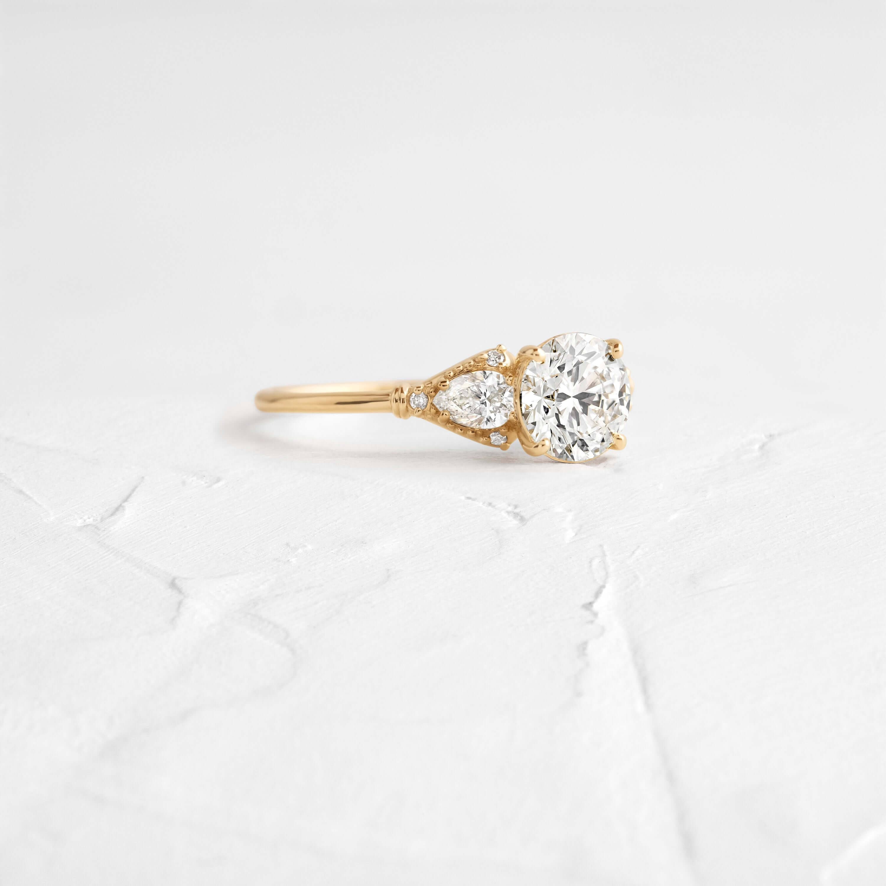 Sunlit Ring, Round Cut | Melanie Casey