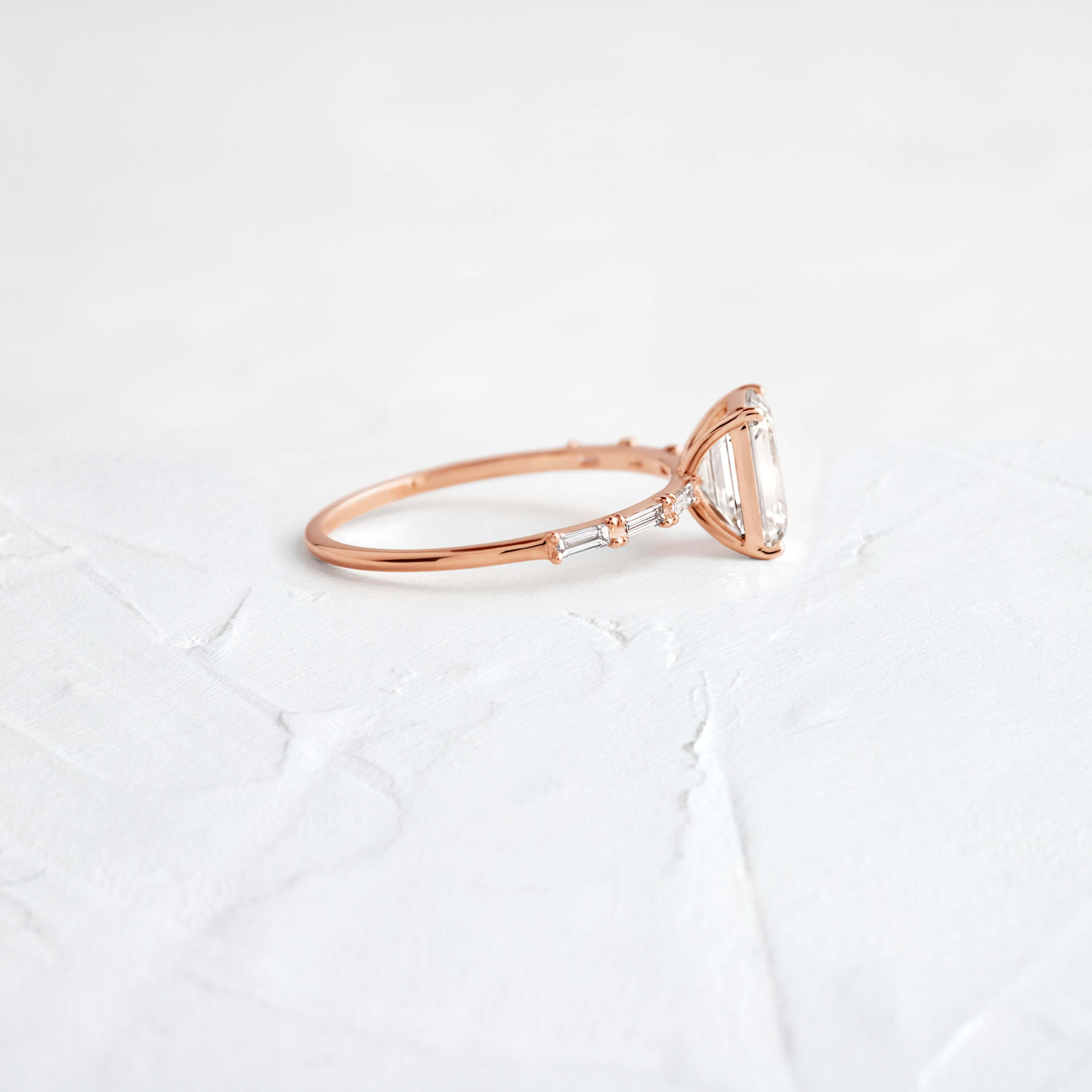 Fluency Ring, Emerald Cut - Melanie Casey