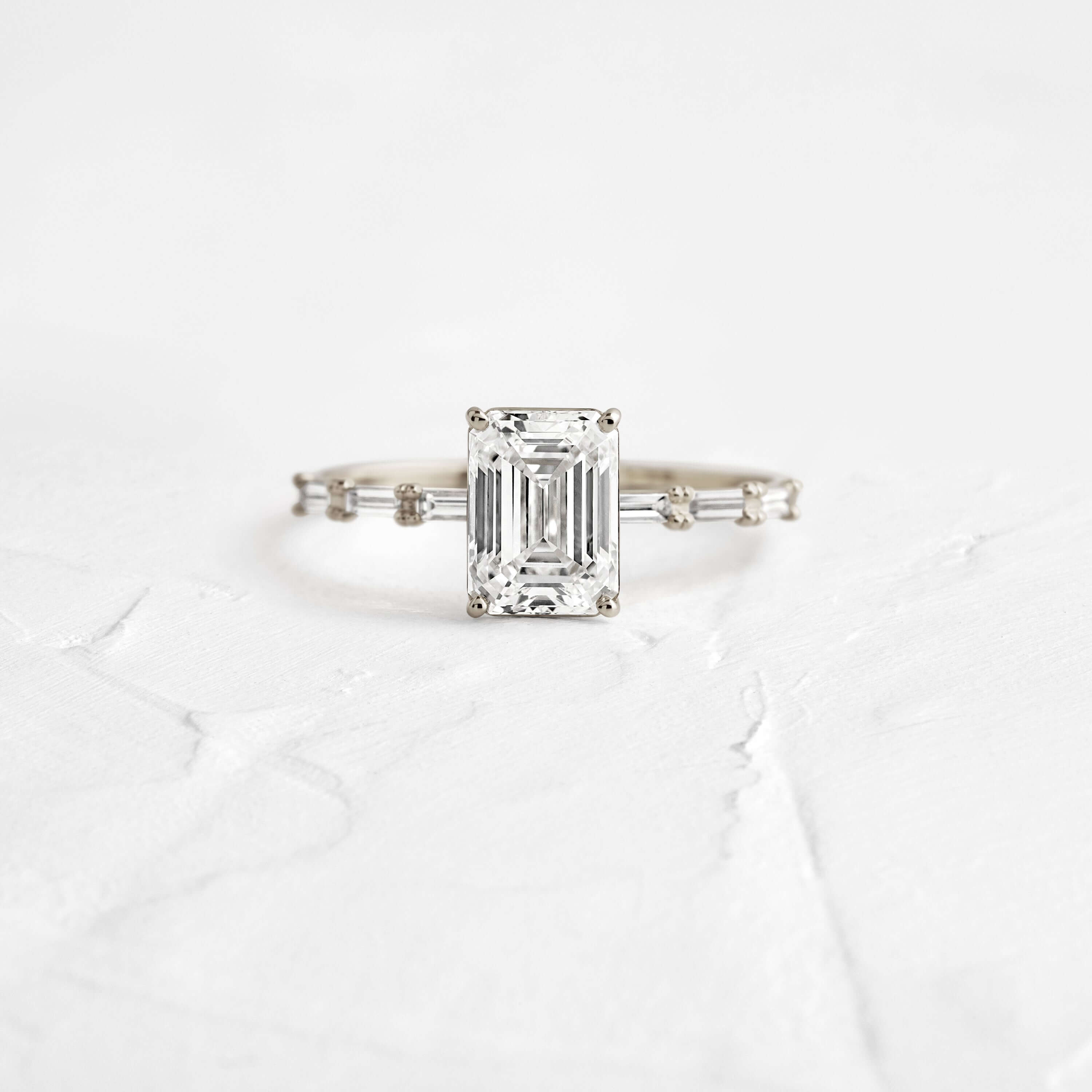 Fluency Ring, Emerald Cut Melanie Casey