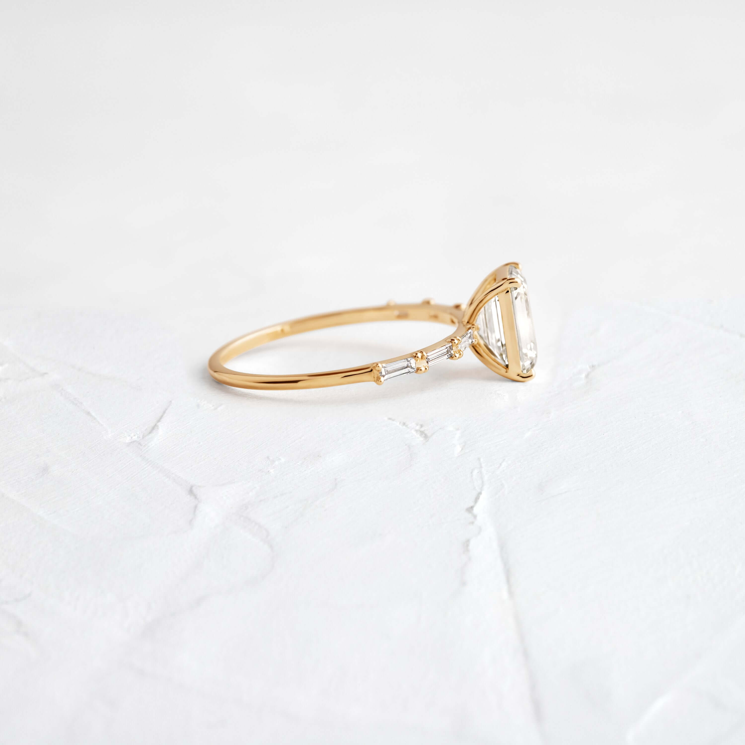 Fluency Ring, Emerald Cut - Melanie Casey